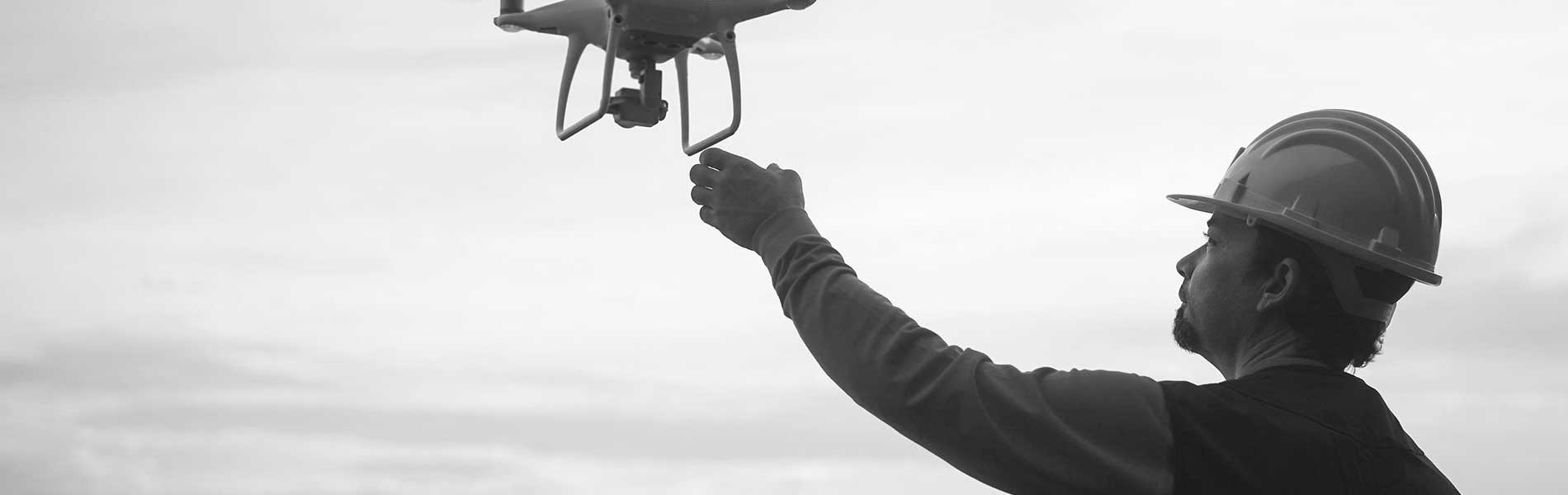 Drone surveillance chantier Marignane (13700)