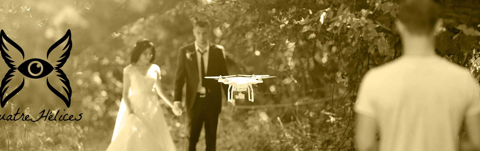 Prix photo mariage drone