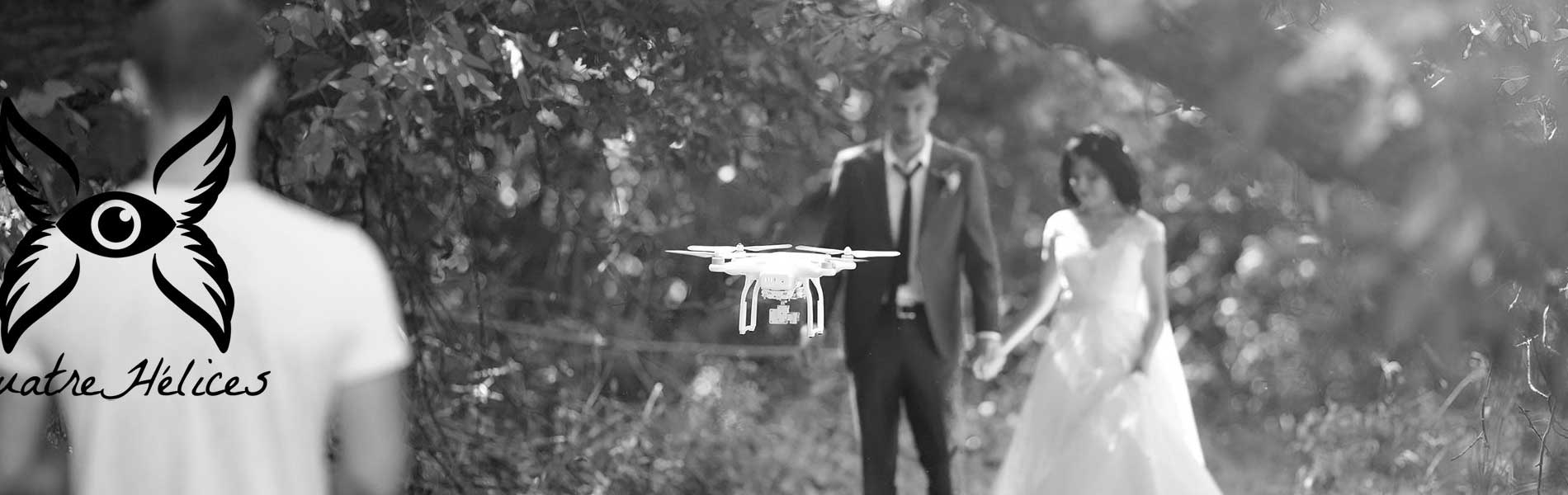 Tarif prestation drone mariage