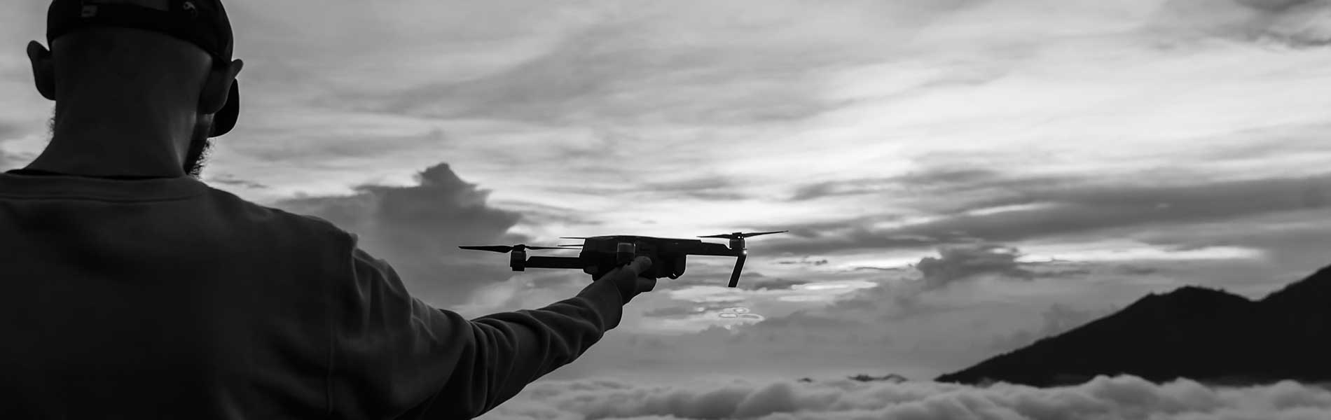 Vue du ciel drone Fuveau (13710)