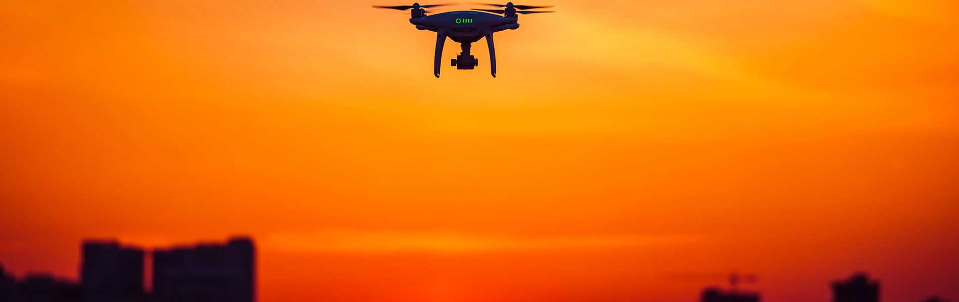 Vue du ciel drone