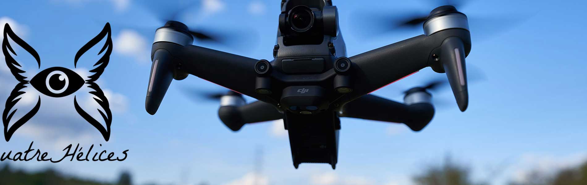 Vue du ciel drone