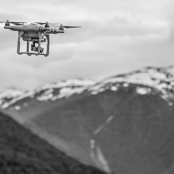 Suivi de chantier par drone