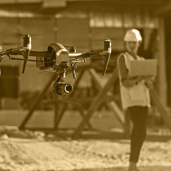 Drone suivi chantier