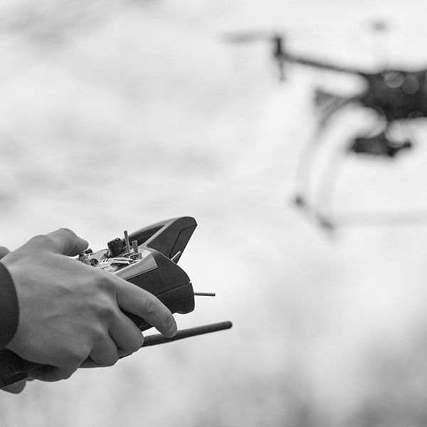 Drone surveillance chantier