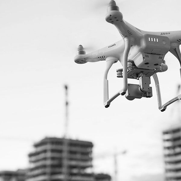 Time lapse chantier drone