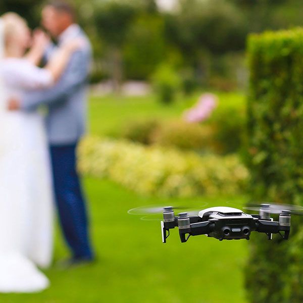 Drone professionnel mariage