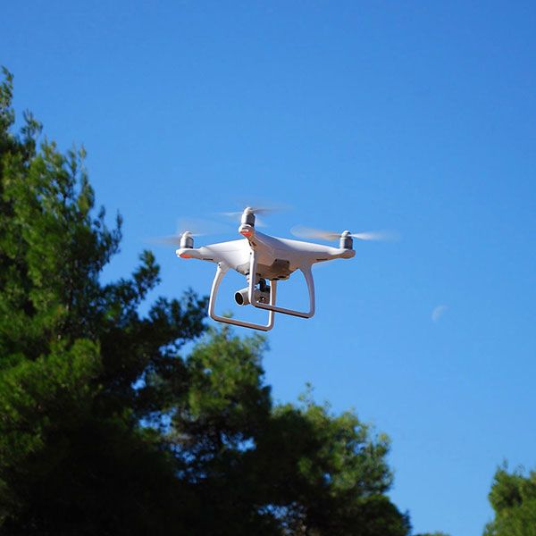 Video drone mariage
