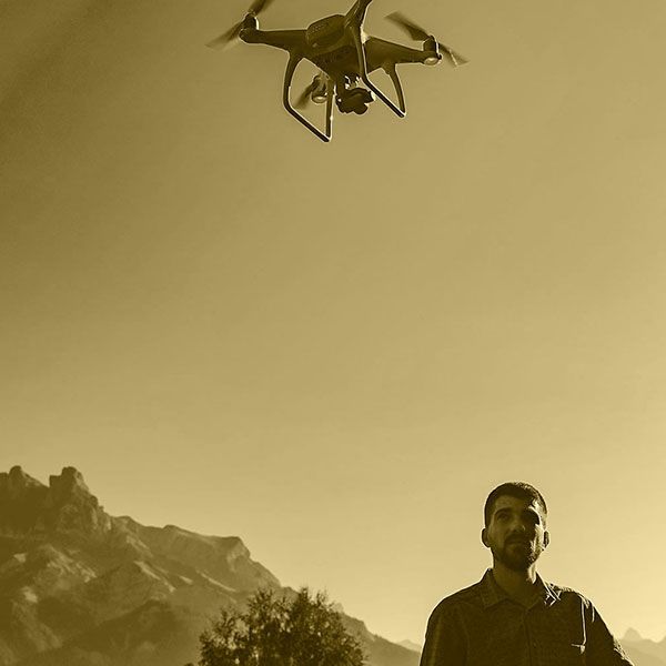 Drone+pilote